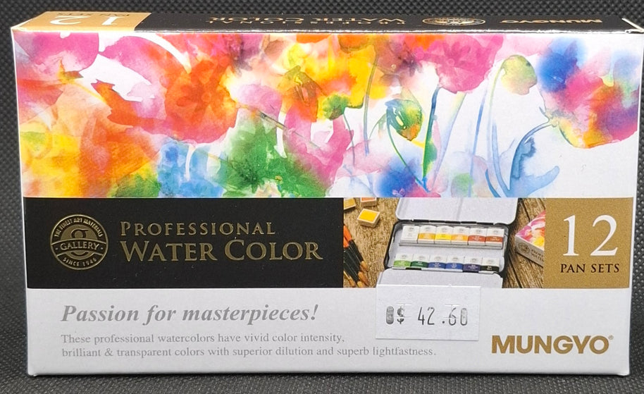 Mungyo Professional Watercolour Set