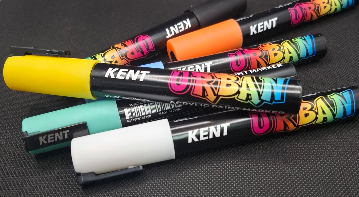 Kent Urban Paint Markers - Reversible Nib