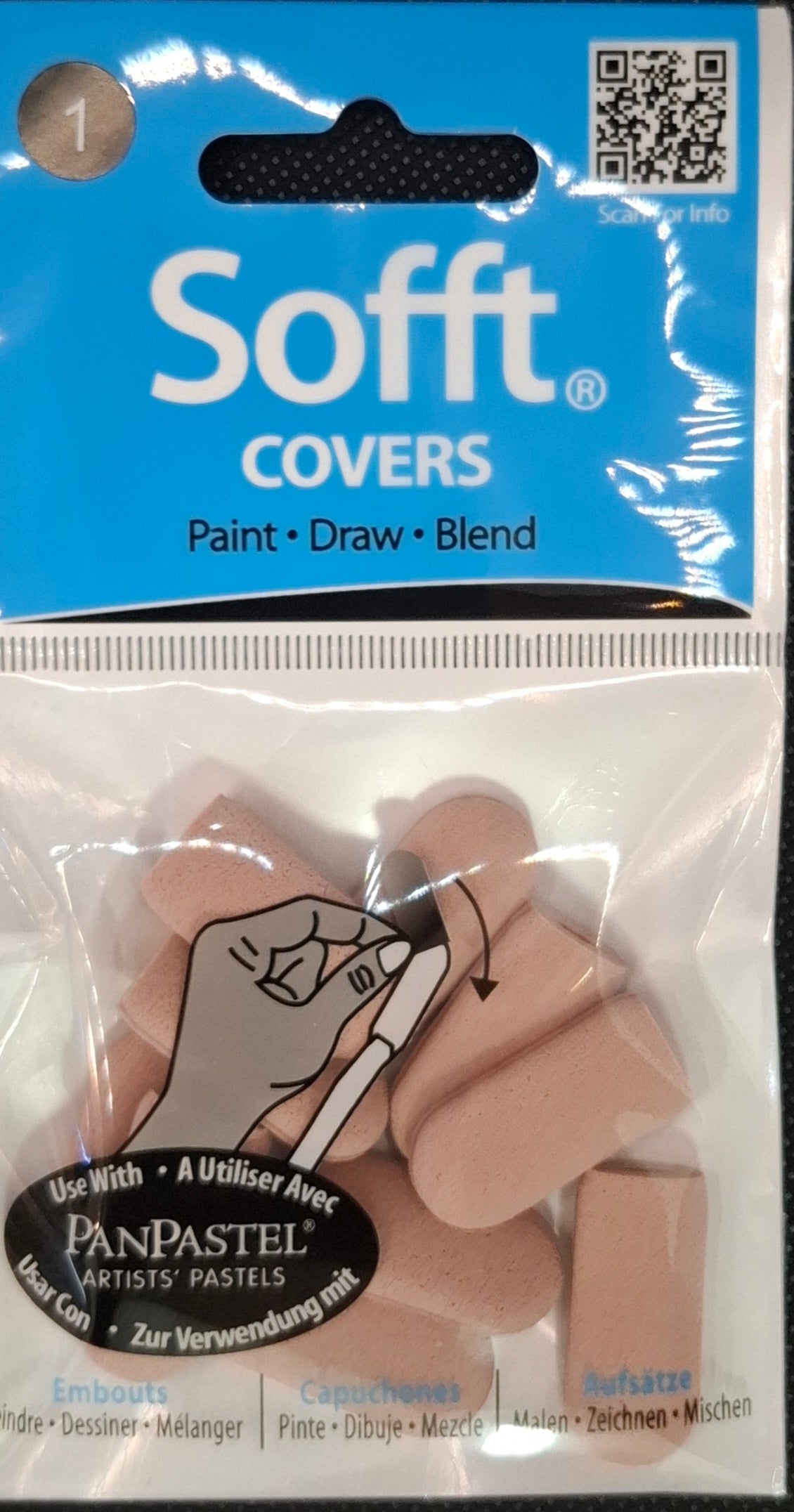 Sofft Pallete Knives, Covers and Sponges