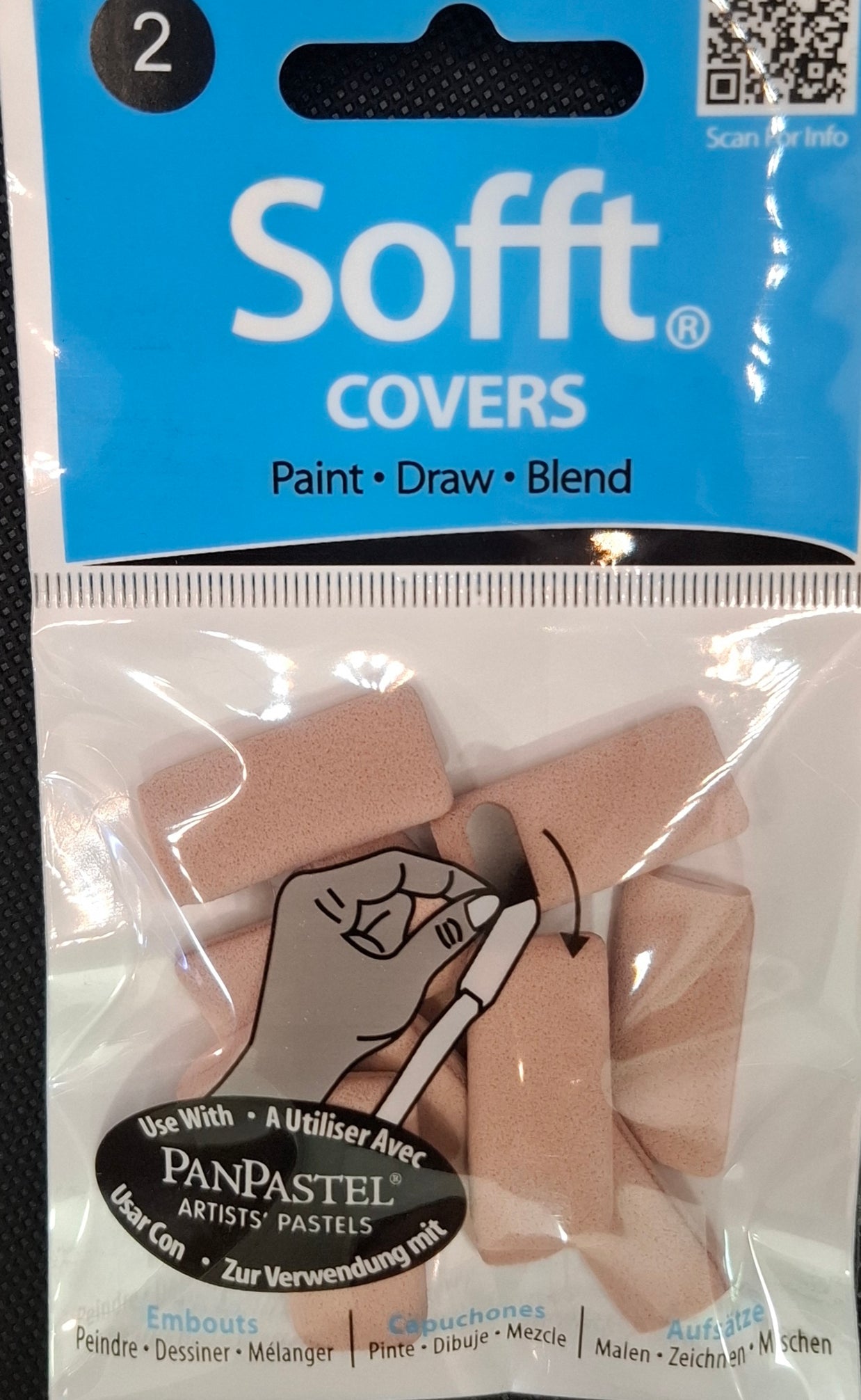 Sofft Pallete Knives, Covers and Sponges