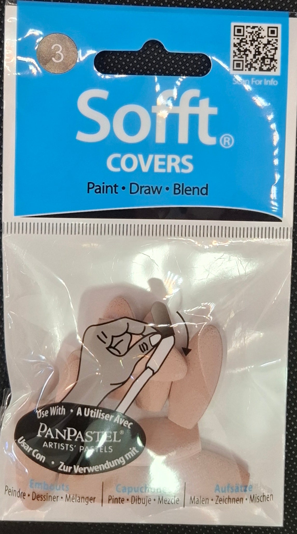 Sofft Pallete Knives, Covers and Sponges