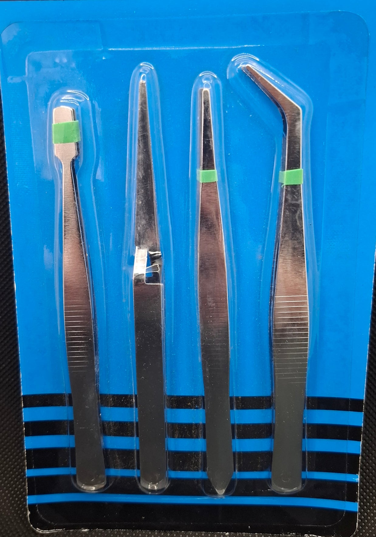 4pc Tweezer Set