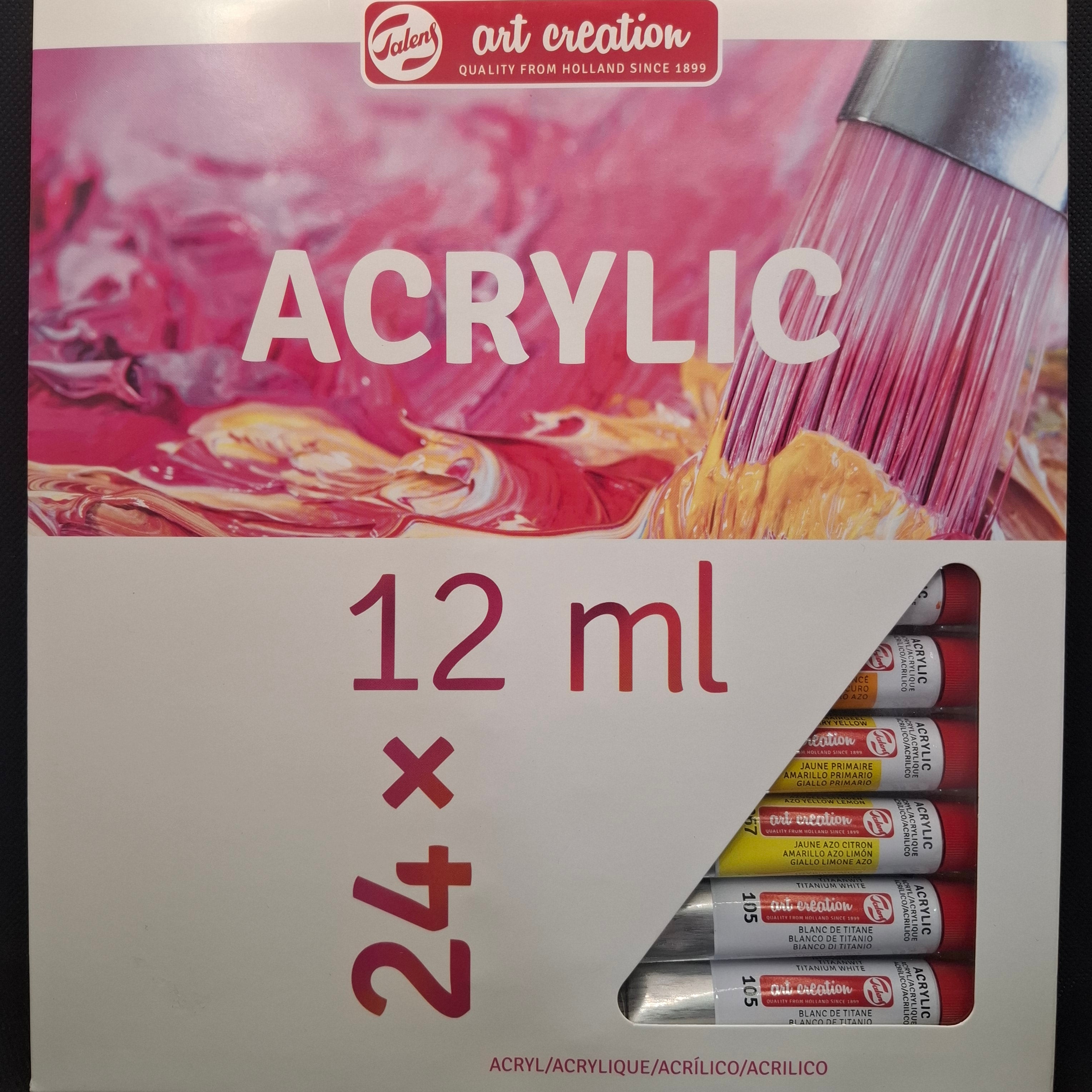 Talens Art Creation 12ml Acrylic Set
