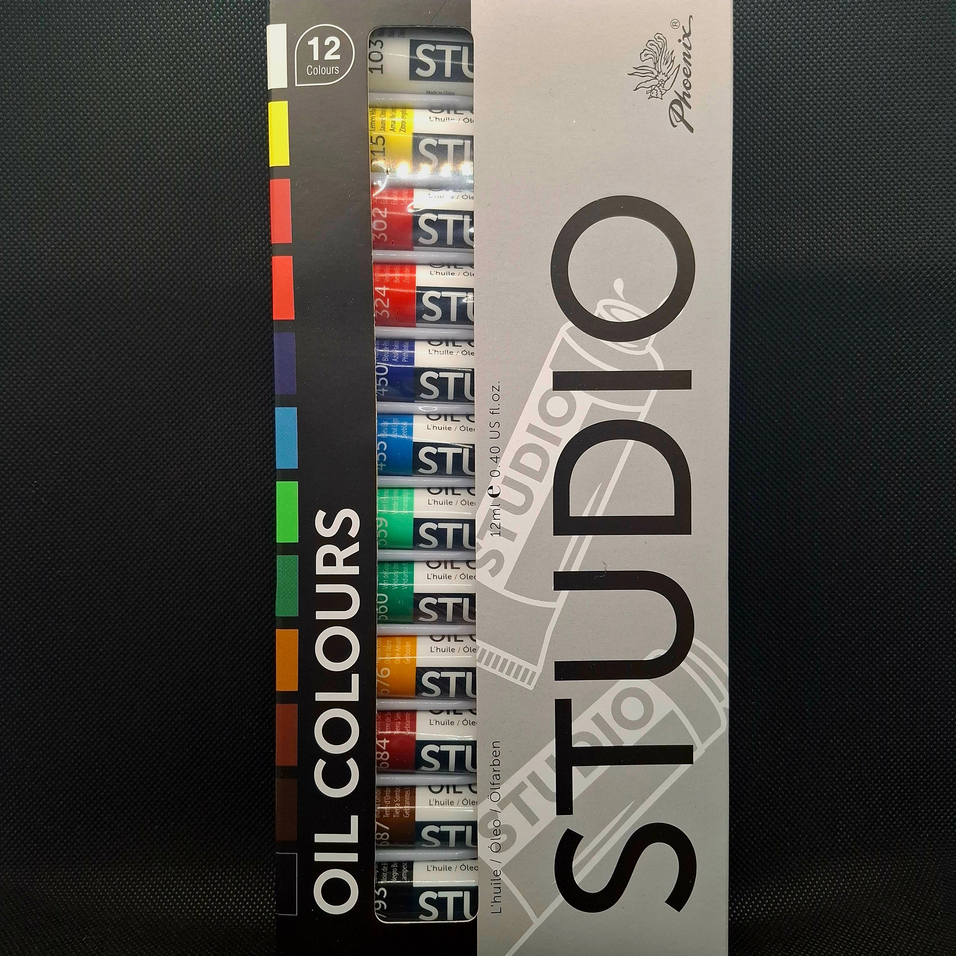 Phoenix Studio 12ml Oil Colours Set