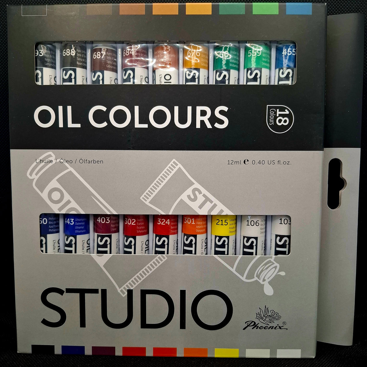 Phoenix Studio 12ml Oil Colours Set