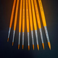 NAS Round Synthetic Brushes