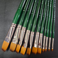 Das Synthetic Flat Long Handle