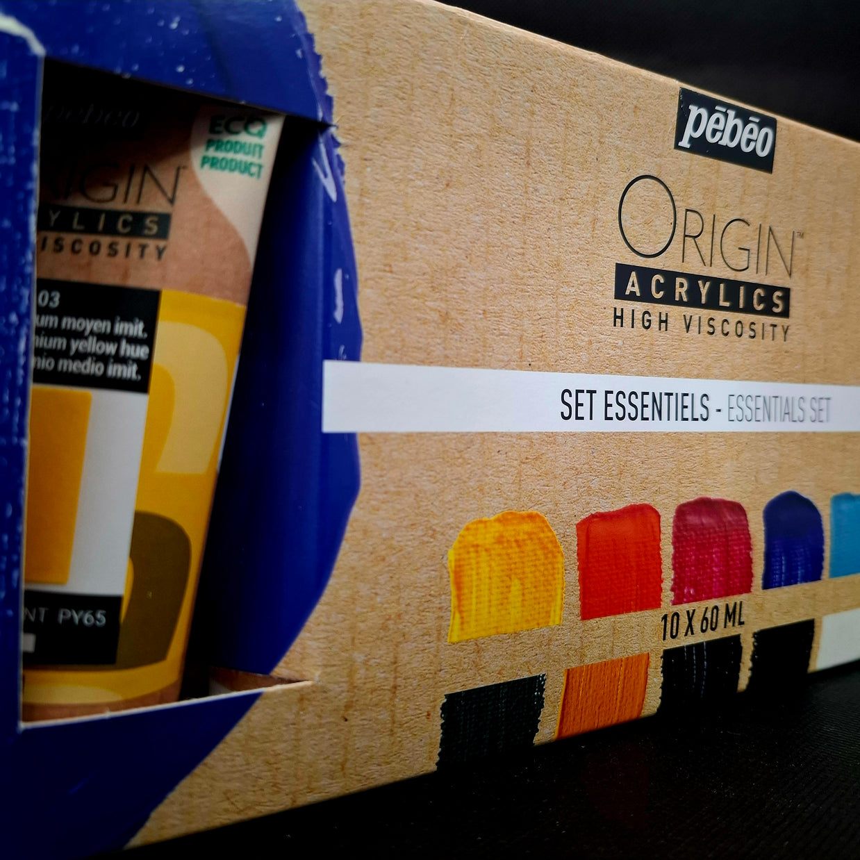 Pebeo Origin High Viscosity Essentials Set 10x60ml