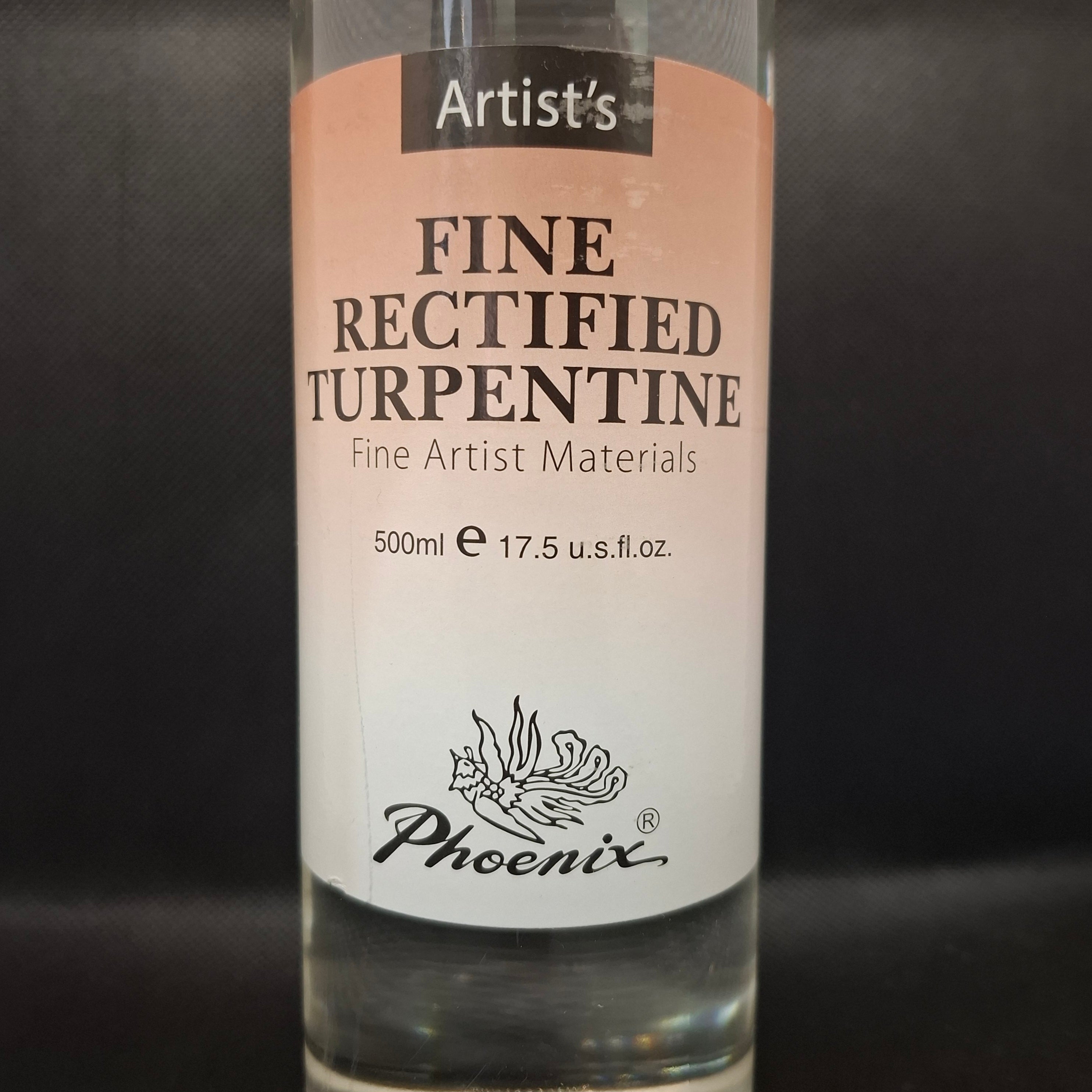 Phoenix Fine Rectified Turpentine 500ml