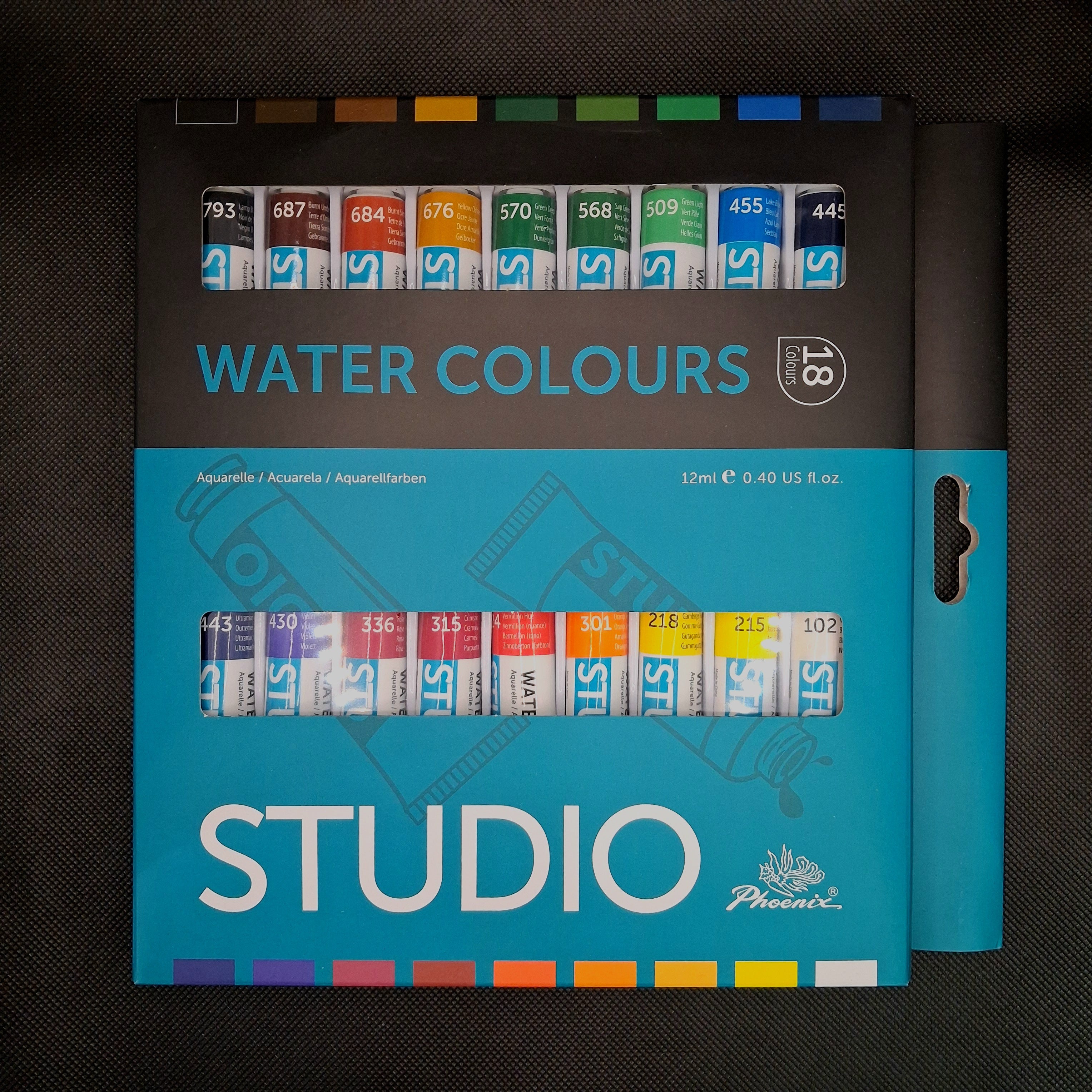 Phoenix Watercolour Studio Set