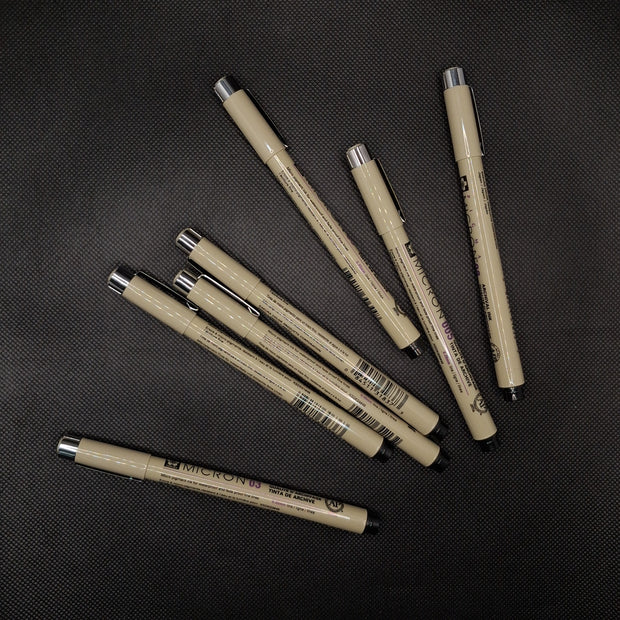 Pigma Micron Fineliners