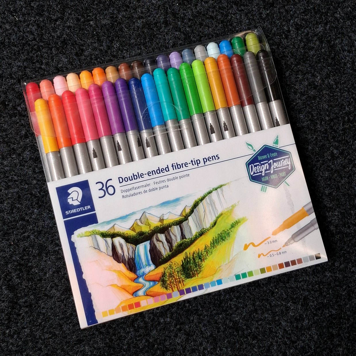 Staedtler Double Ended Fibre-Tip Pens