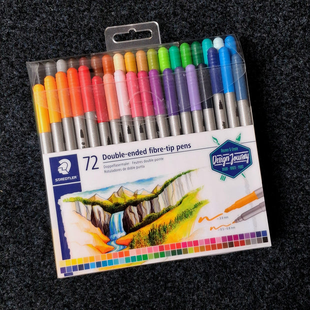 Staedtler Double Ended Fibre-Tip Pens