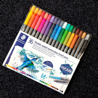 Staedtler Double-Ended Watercolour Brush Pens