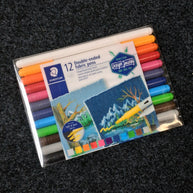 Staedtler Double-Ended Fabric Pens 12pc Set