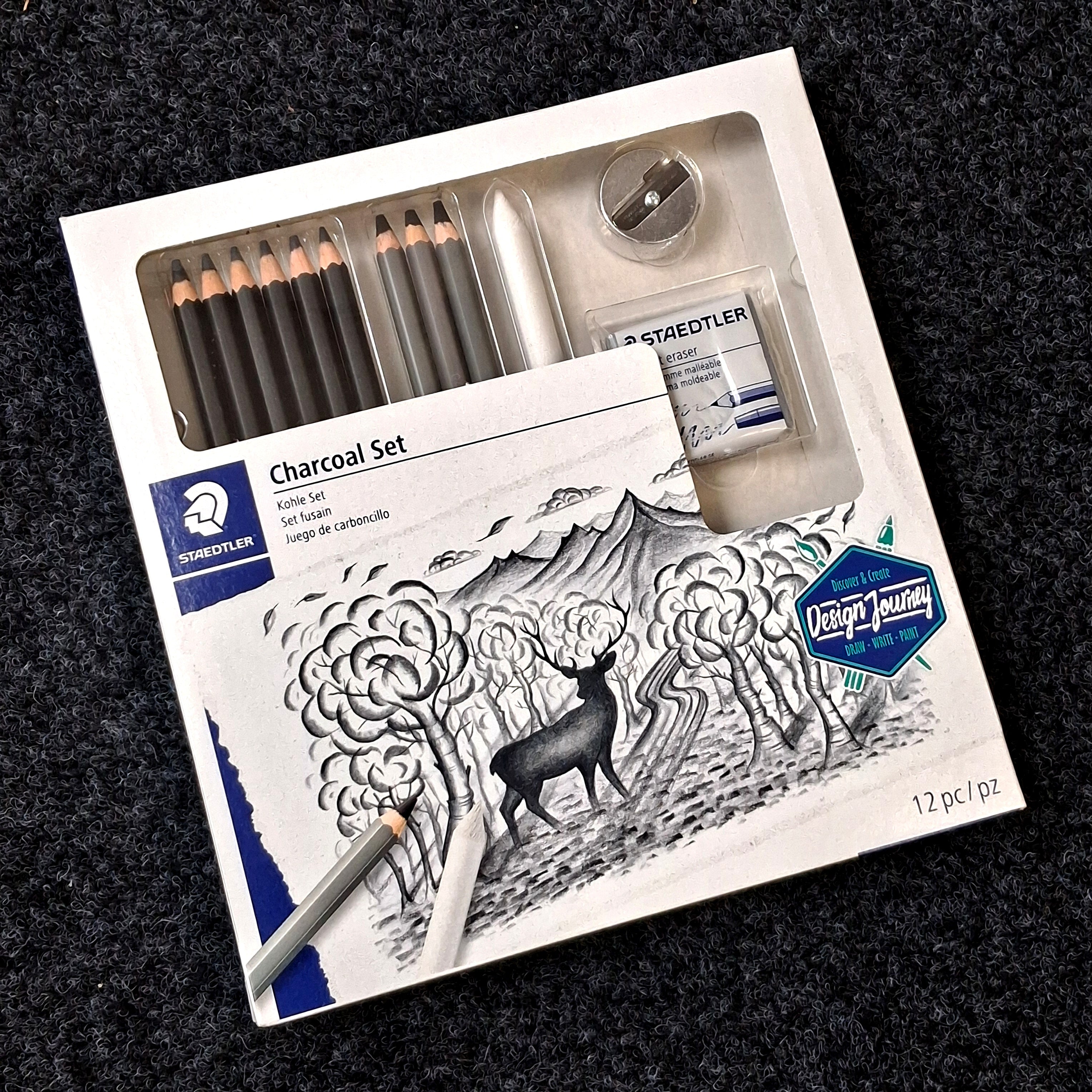 Staedtler Mixed Charcoal Set 12pc