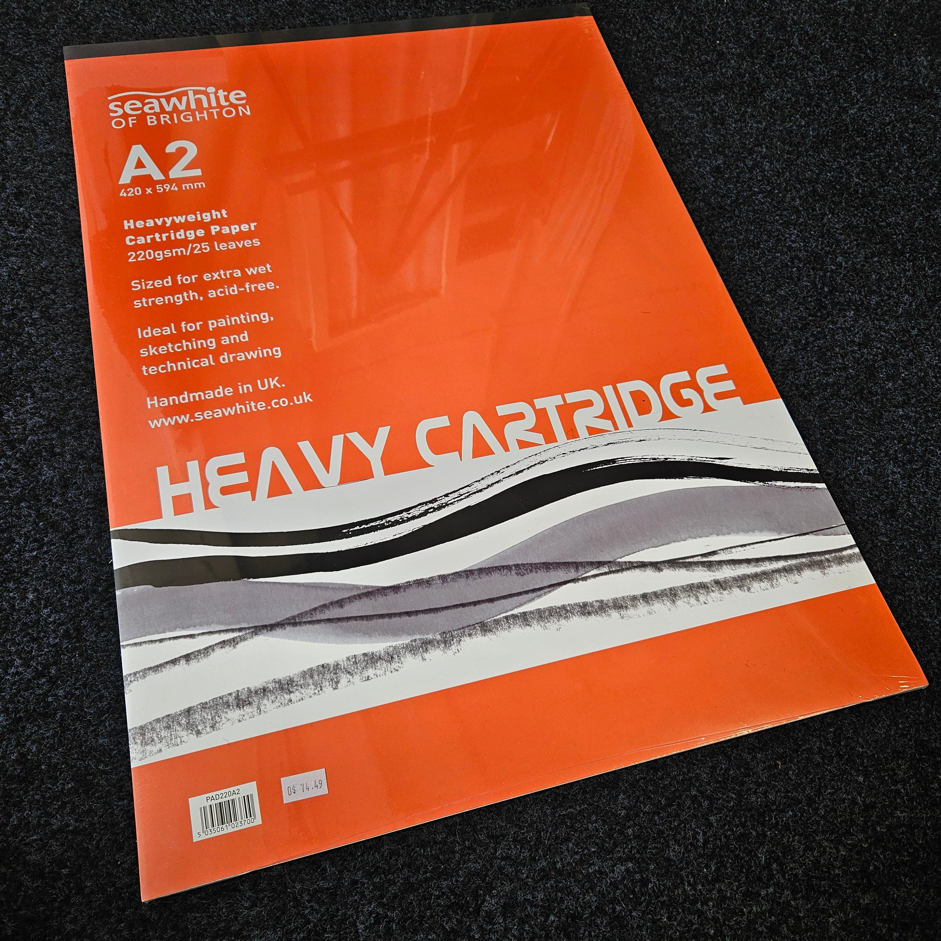 Seawhite All-Media Heavy Cartridge Pad 220gsm