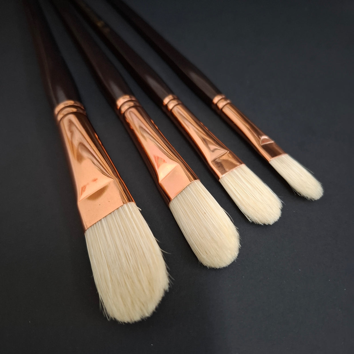 Museum Synthetic Bristle Filbert