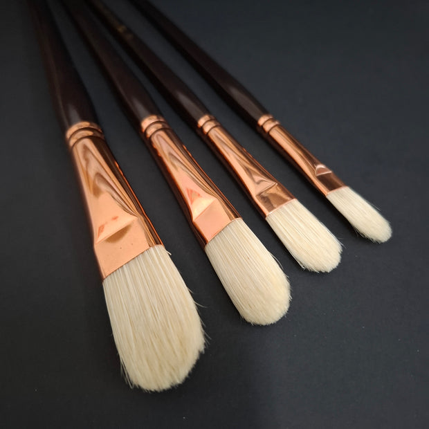 Museum Synthetic Bristle Filbert