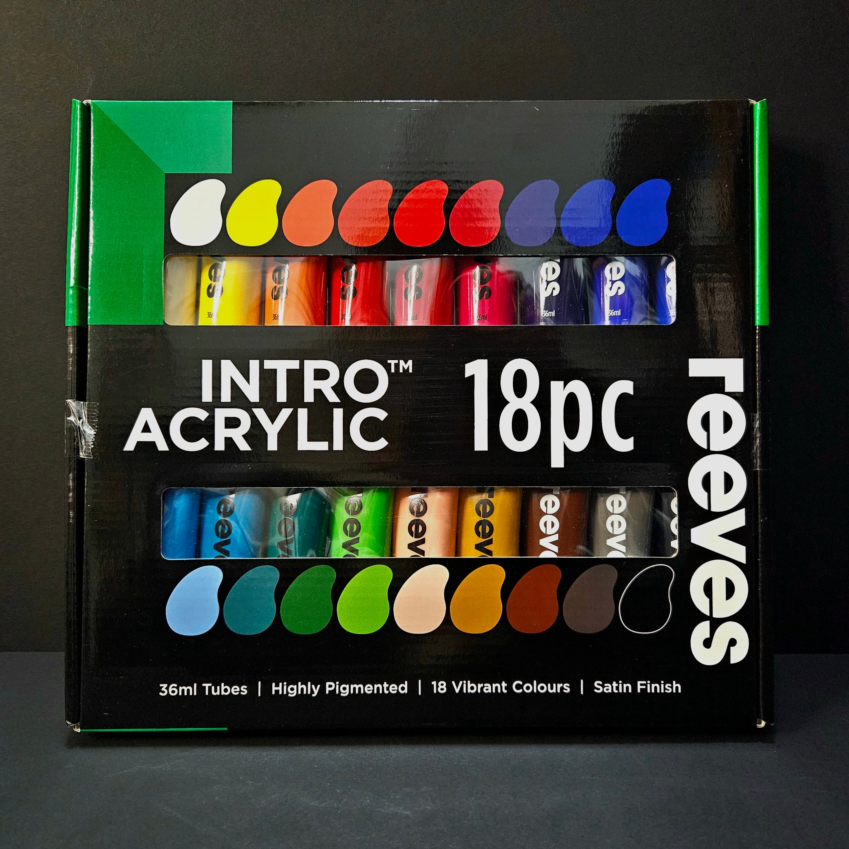 Reeves Intro Acrylic Set Of 18