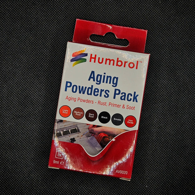 Humbrol Aging Powders 6 Pack