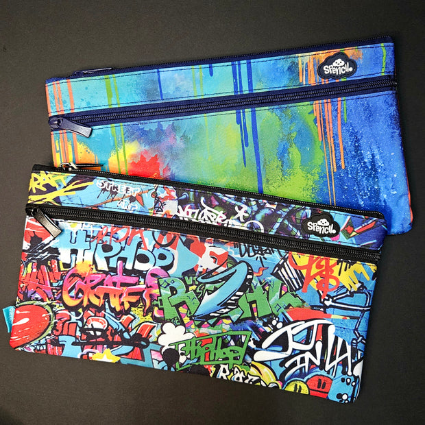 Twin Zip Pencil Case