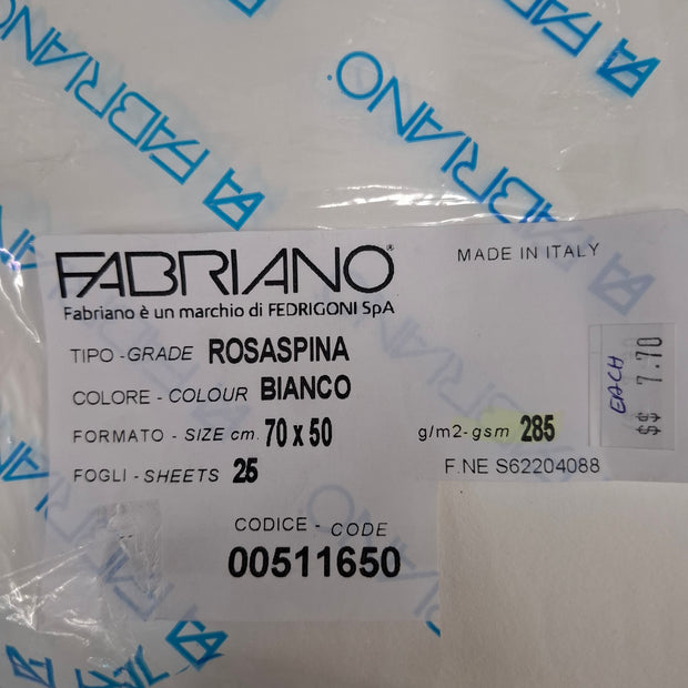 Fabriano Rosapina Printmaking Paper (50x70cm)
