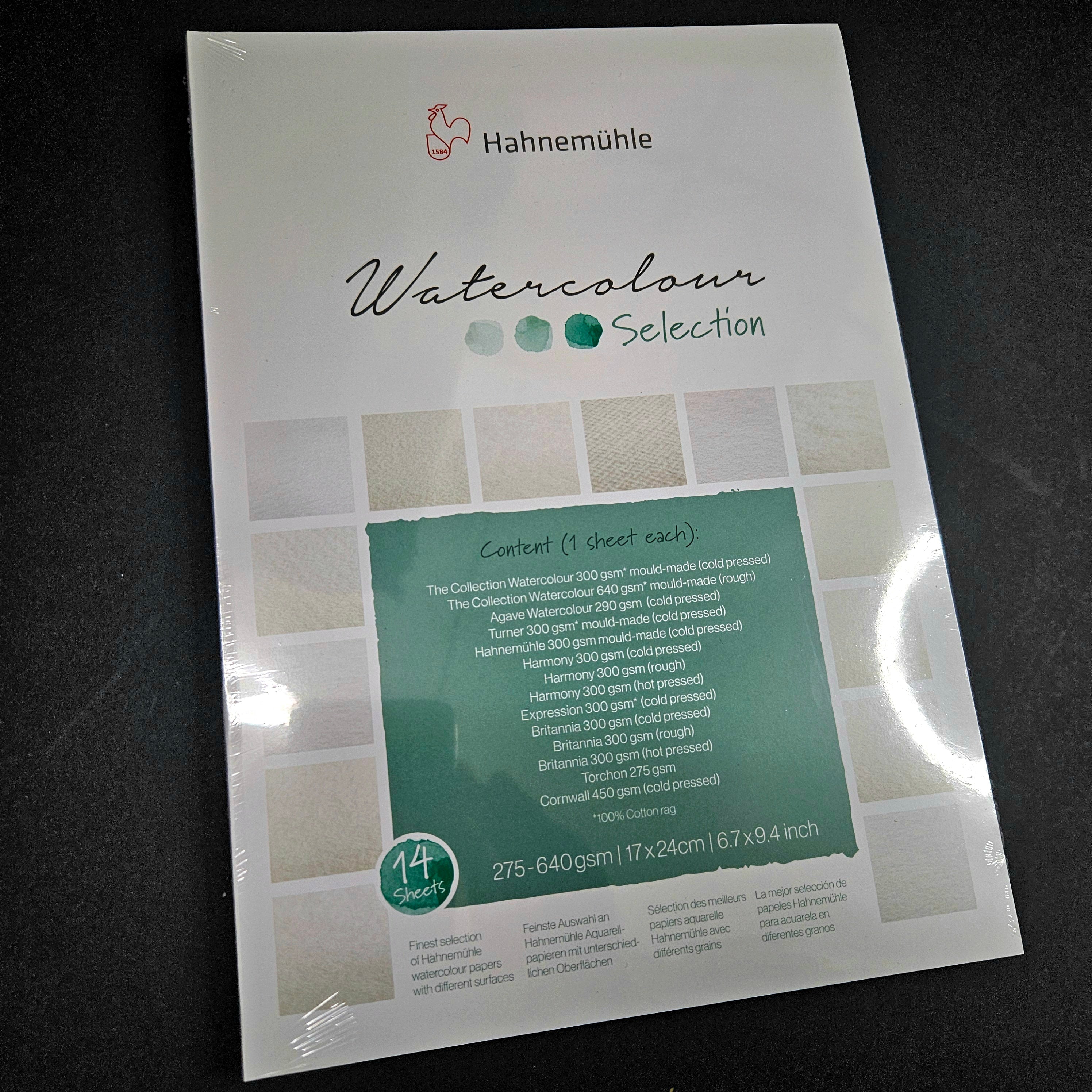 Hahnemuhle Watercolour Selection Pad 17x24cm