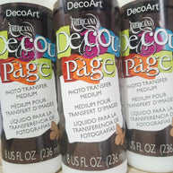 Decou-Page Photo Transfer Medium
