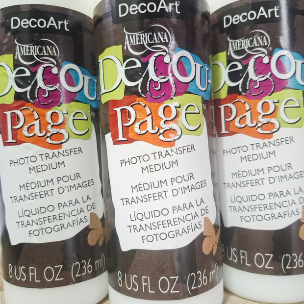 Decou-Page Photo Transfer Medium