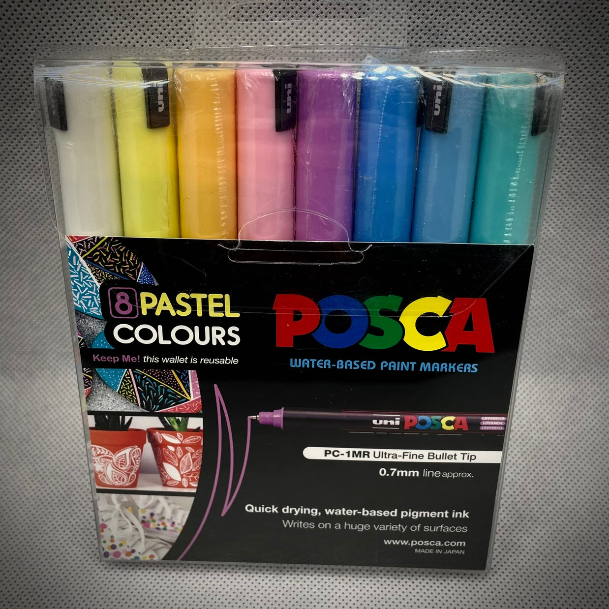 Posca Set Of 8 Colours PC-1MR