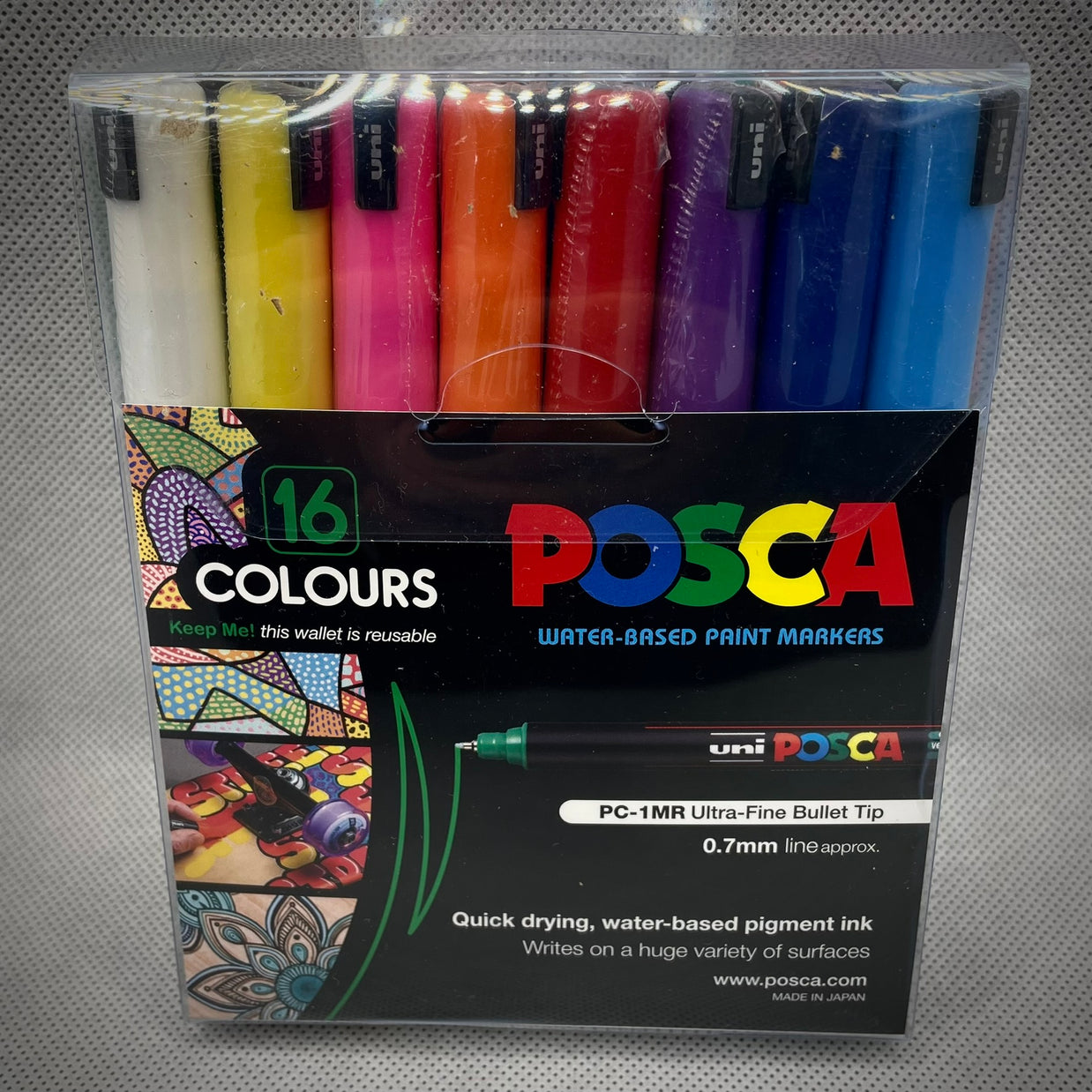 Posca Set Of 16 Colours PC-1MR