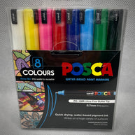 Posca Set of 8 Colours PC-1MR