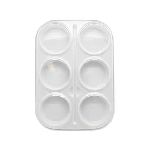 6 Cup Paint Tray with Clear Lid