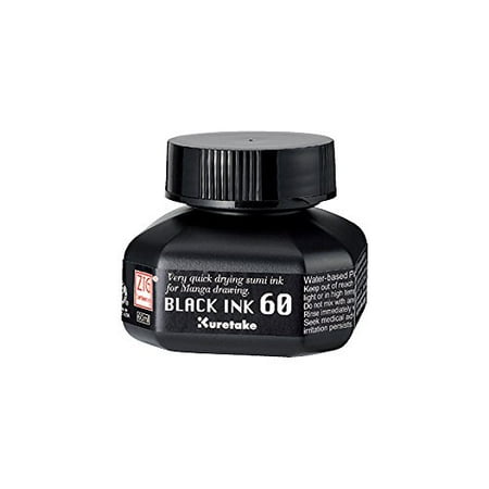 ZIG Kuretake Cartoonist Ink Black 60ml