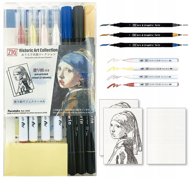 Kuretake ZIG Historic Art Collection