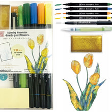 Kuretake Wet on Wet Watercolor Painting Set