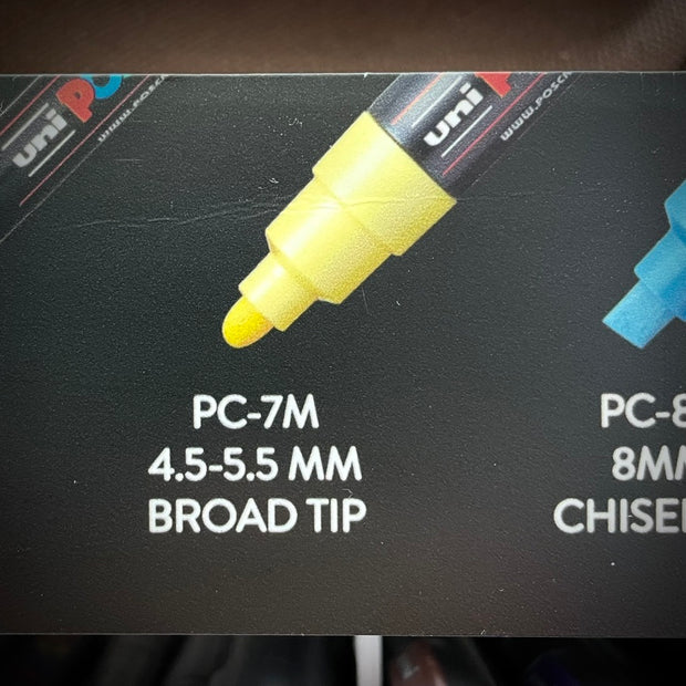 Posca PC-7M Broad Tip