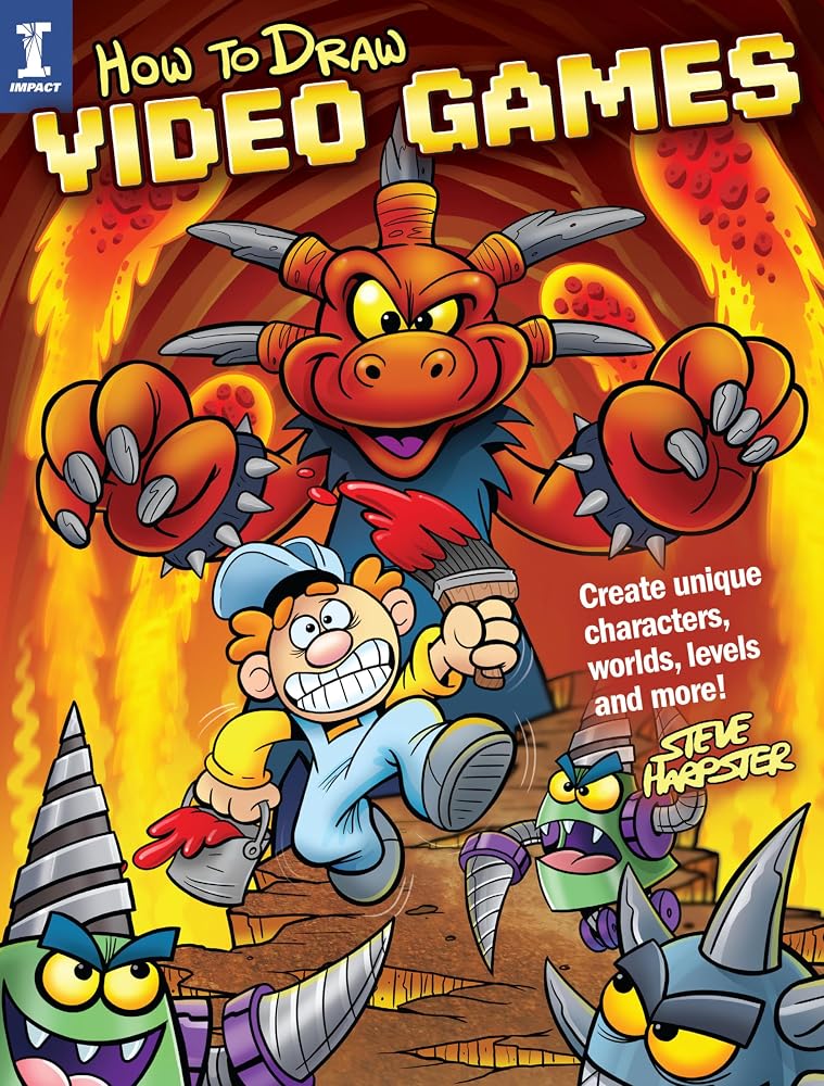 How to Draw Video Games: Create Unique Characters, Worlds, Levels and More! cover image