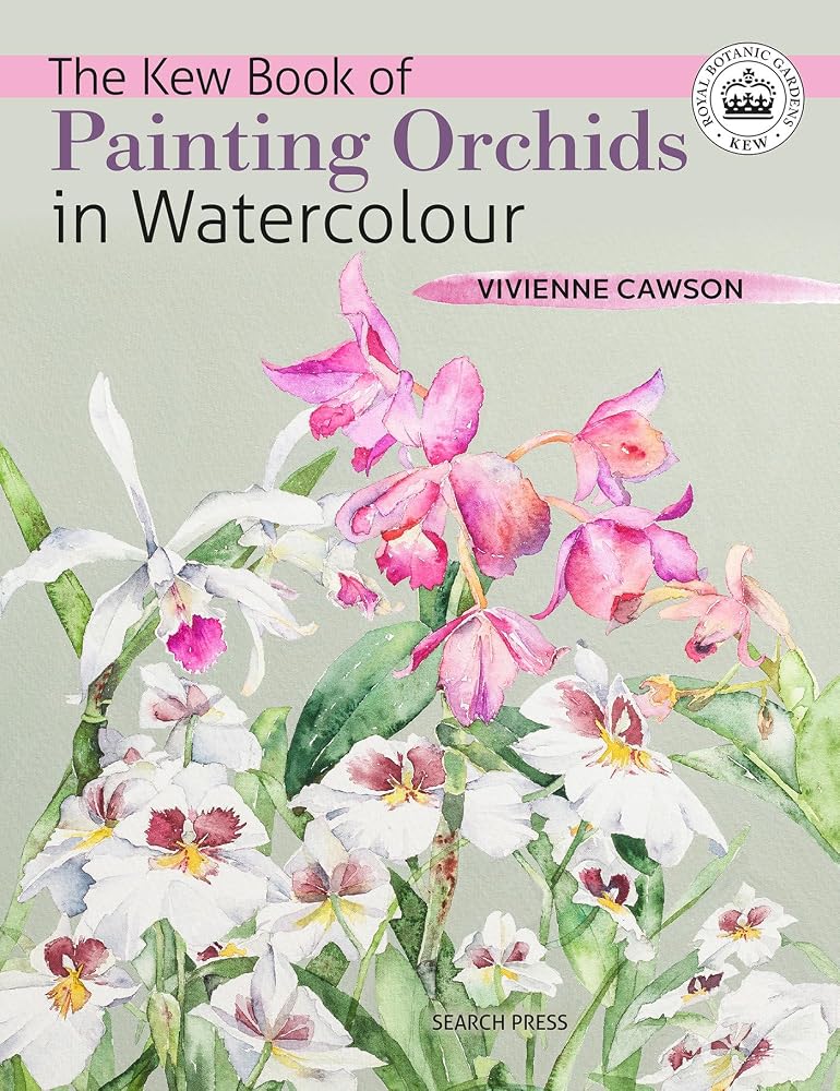 Kew Book of Painting Orchids in Watercolour, The cover image