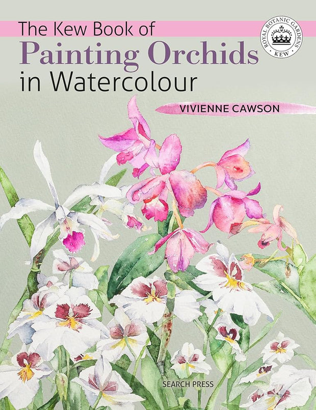 Kew Book of Painting Orchids in Watercolour, The cover image