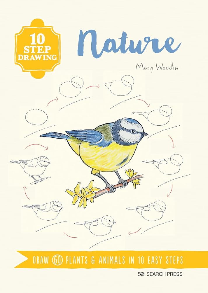 10 Step Drawing: Nature cover image