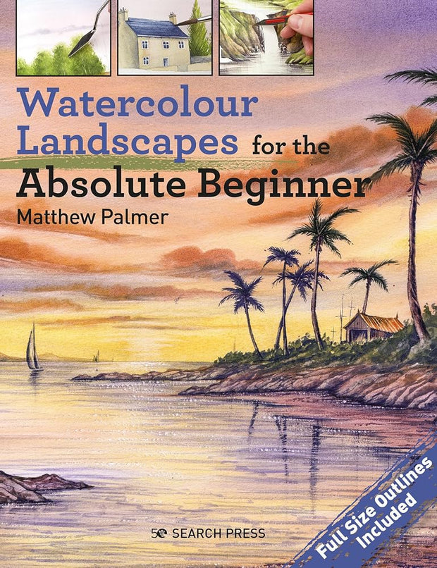 Watercolour Landscapes for the Absolute Beginner cover image