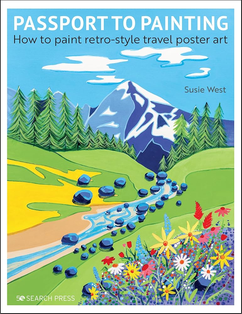 Passport to Painting: How to paint retro-style travel poster art cover image