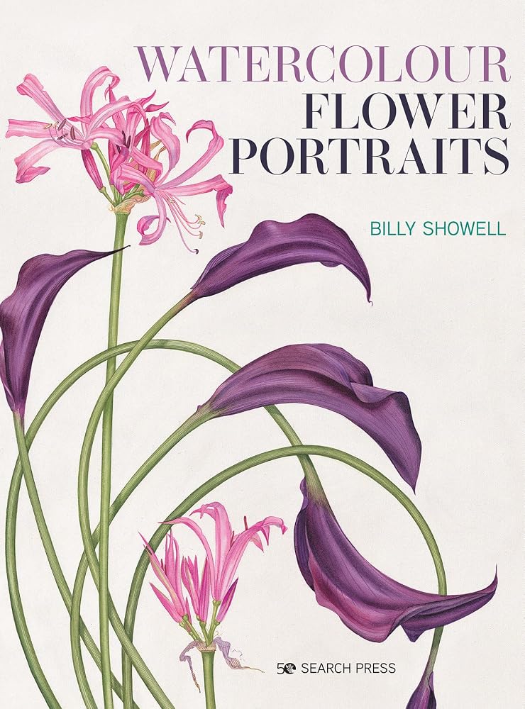 Watercolour Flower Portraits cover image
