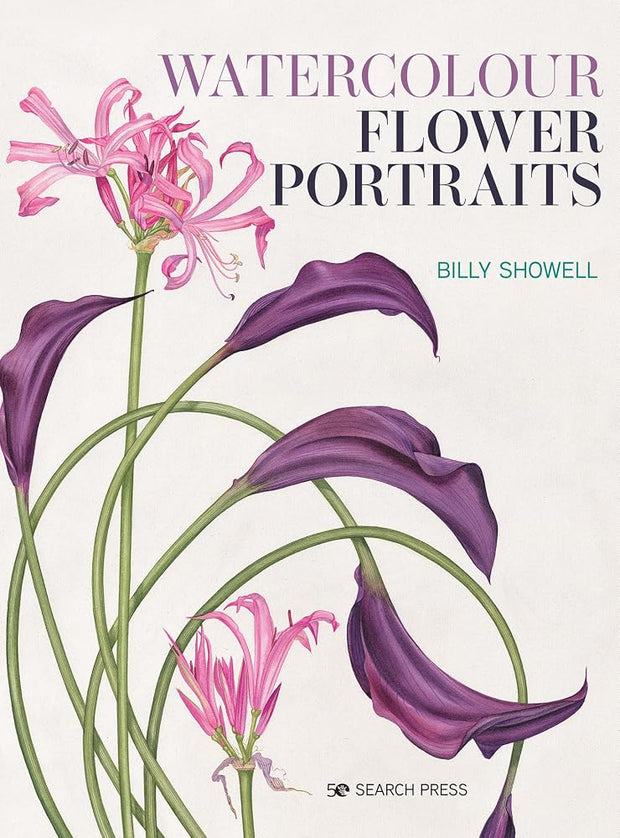 Watercolour Flower Portraits cover image