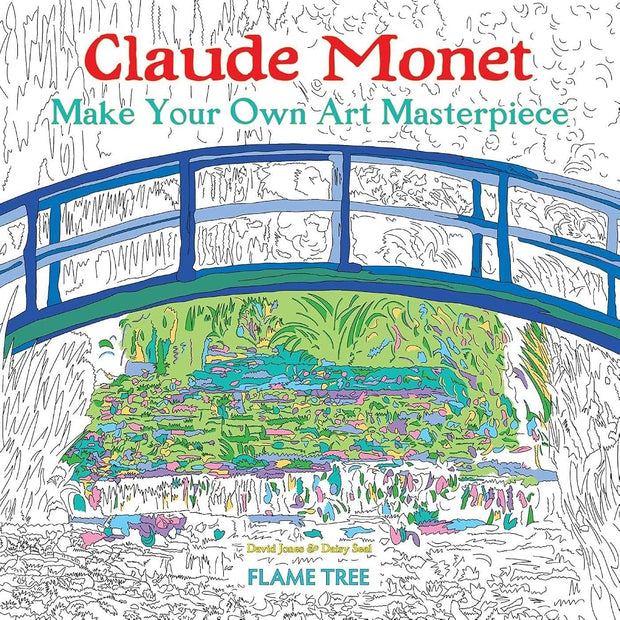 Claude Monet (Art Colouring Book): Make Your Own Art Masterpiece cover image