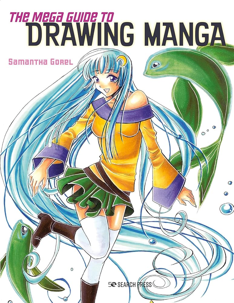 Mega Guide to Drawing Manga, The cover image