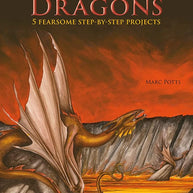 Painting Dragons: 5 fearsome step-by-step projects, plus outlines cover image