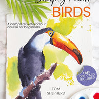 Simply Paint Birds: A complete watercolour course for beginners cover image